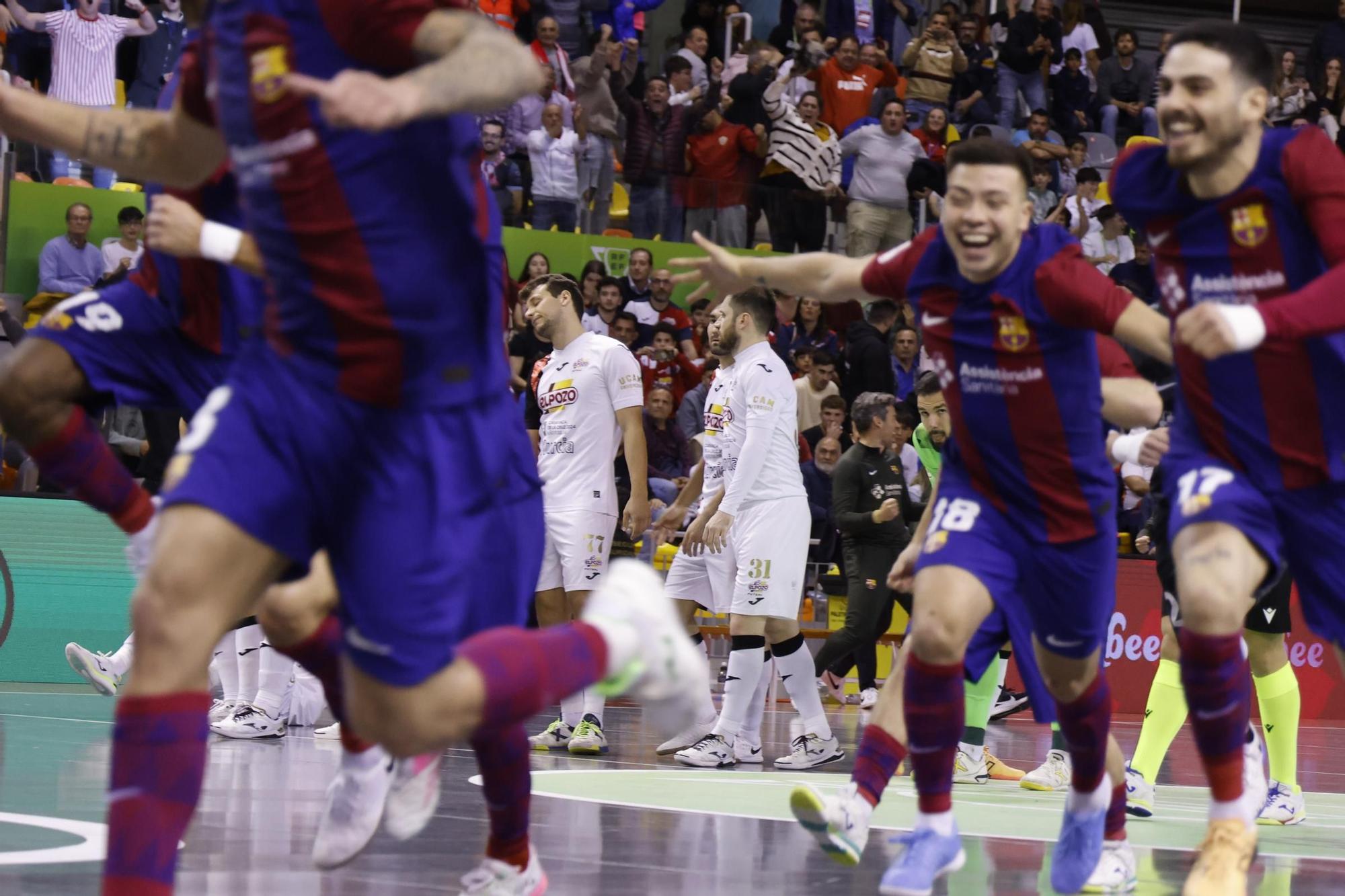 ElPozo Murcia - FC Barcelona, final de la Copa de España de fútbol sala