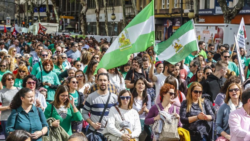 CCOO, Ustea y ANPE convocan una huelga docente el 14 de mayo en Andalucía en defensa de la educación pública