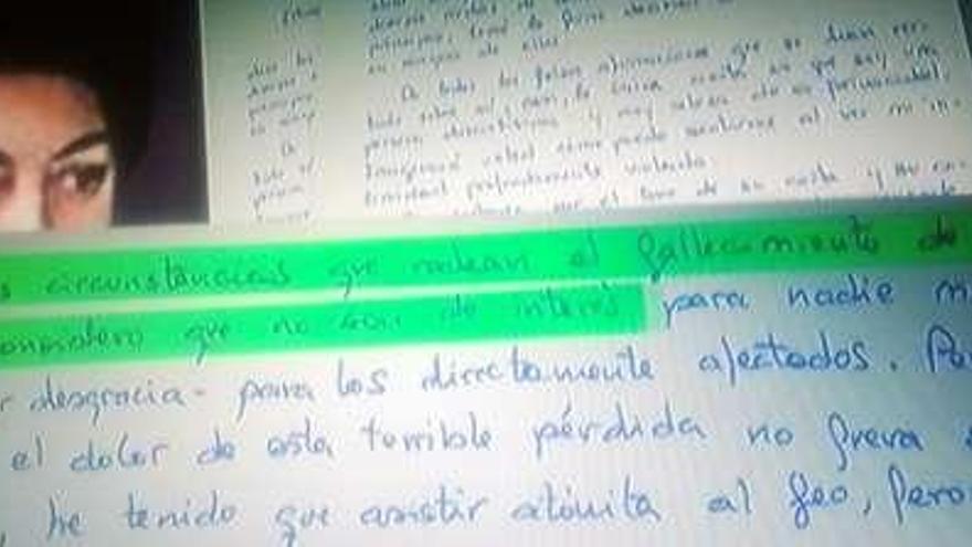 Porto denuncia las &quot;irregularidades&quot; en la investigación del crimen de su hija