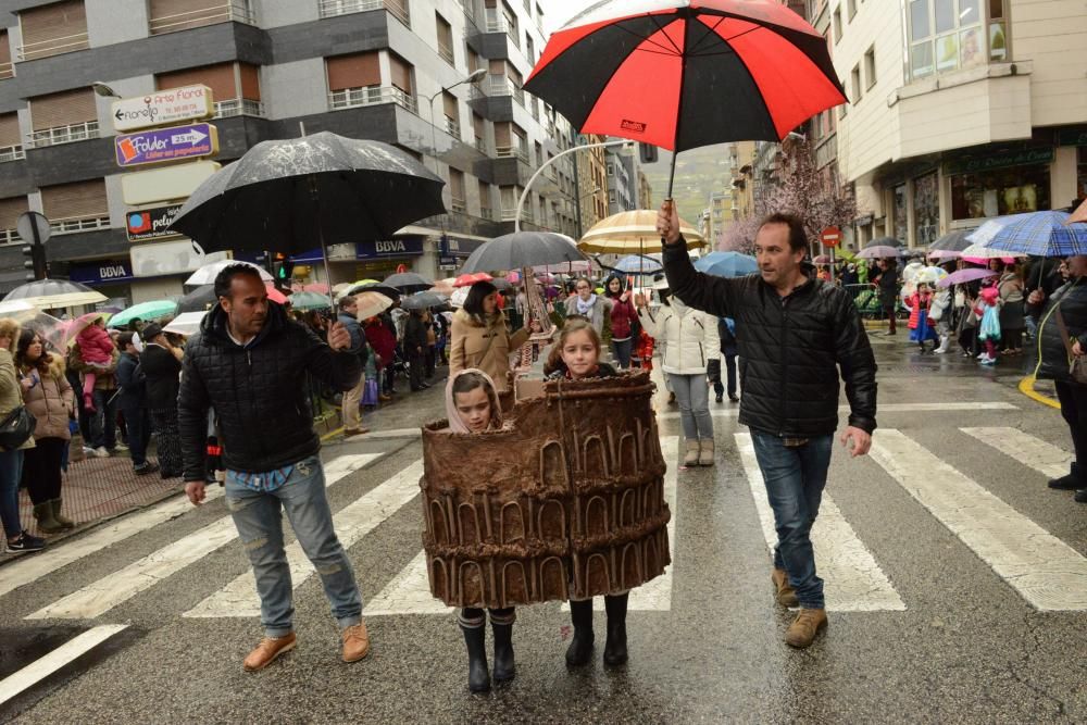 Carnaval infantil en Mieres y Pola de Lena