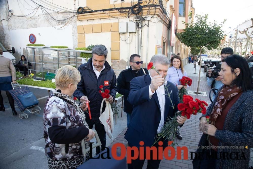 Joaquín López visita Calasparra junto al alcalde J