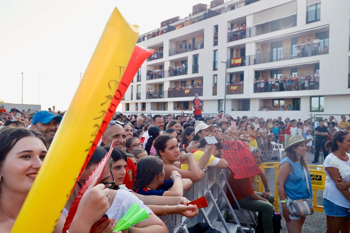 Locura en Foios para recibir a Ferran Torres