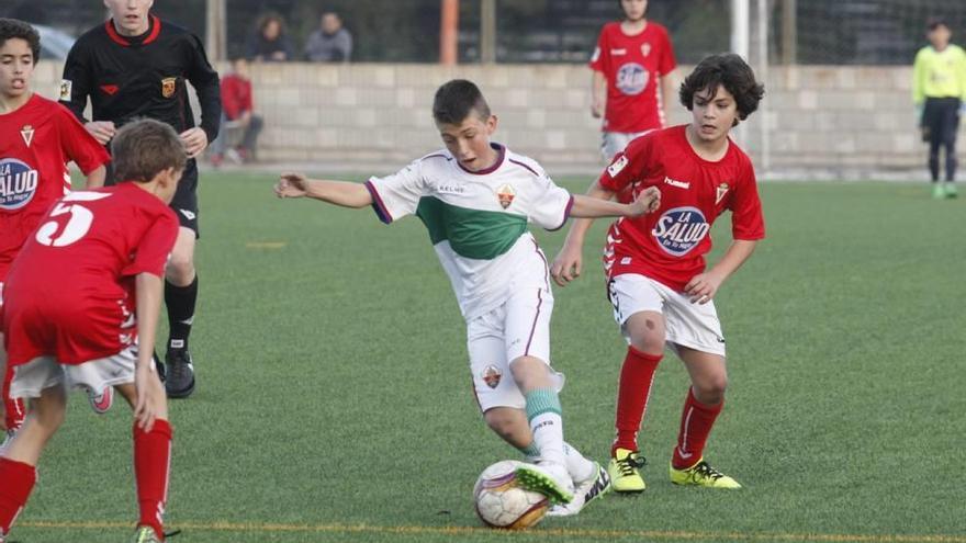 Las instalaciones de la UMU, nuevo centro de operaciones de la cantera del Real Murcia