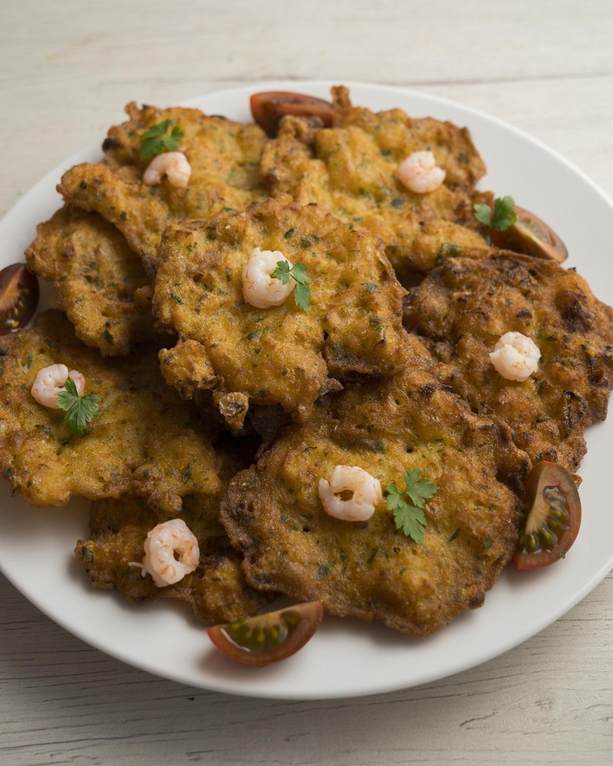 Tortitas de Camarones