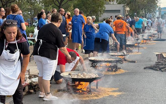 Jornada de convivencia de las fallas de Sagunt