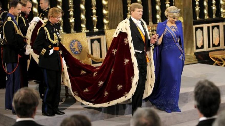 Coronación del nuevo rey de Holanda