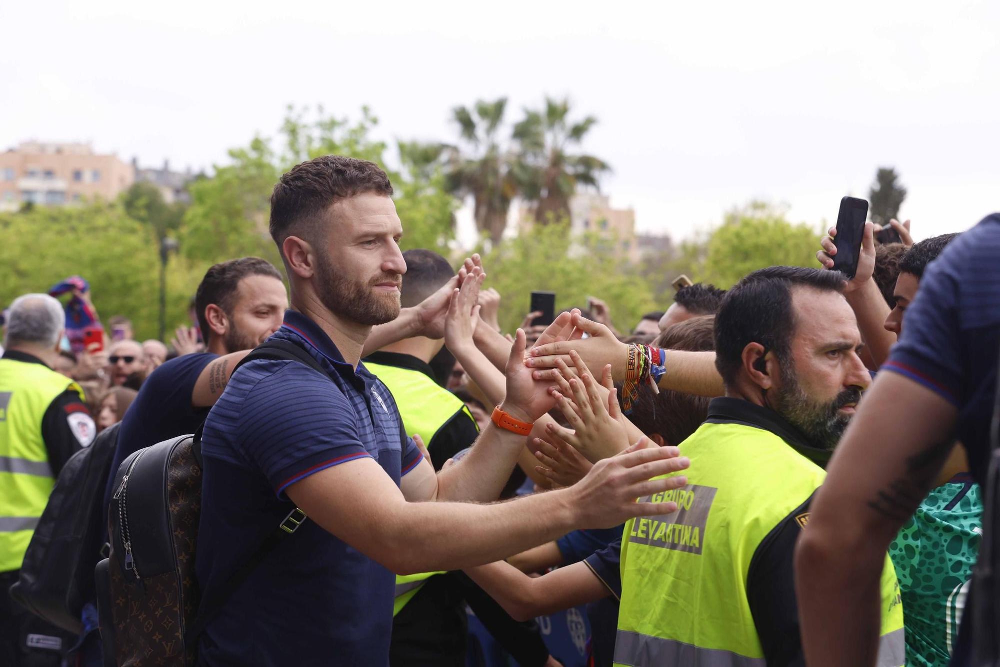 Así fue la emocionante recepción al Levante UD