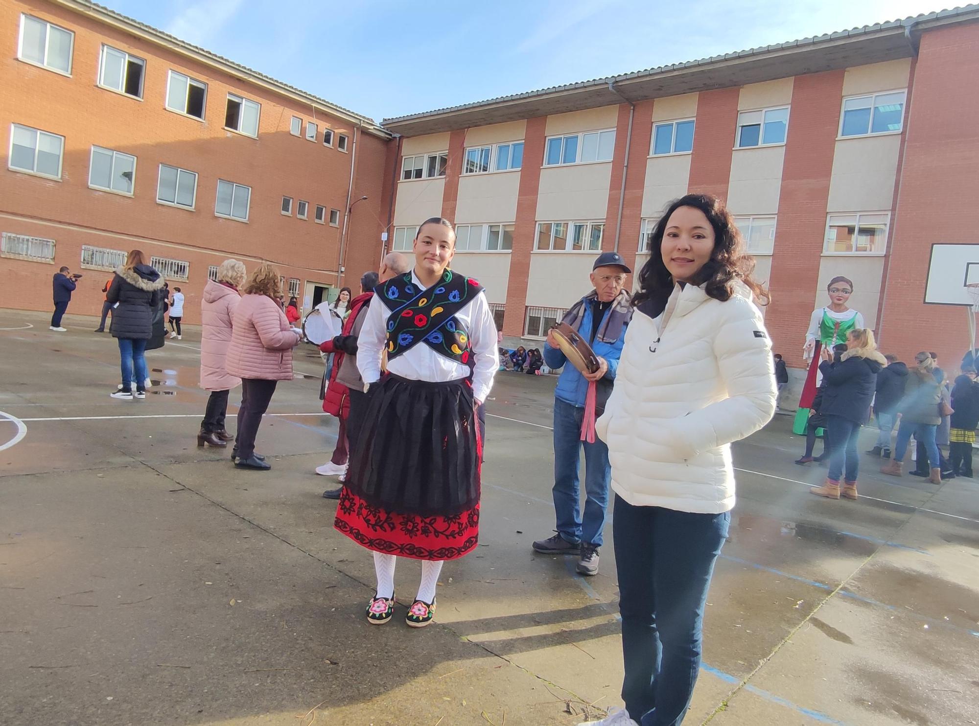 Magosto, juegos tradicionales y diversión en el IES León Felipe de Benavente