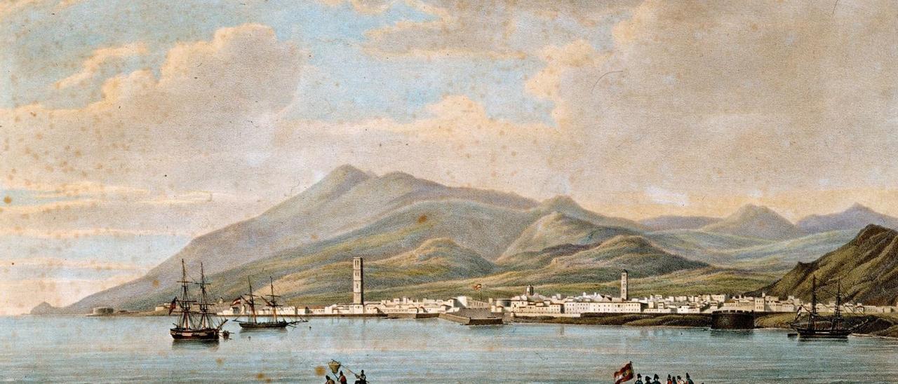 Bahia de Santa Cuz en 1822