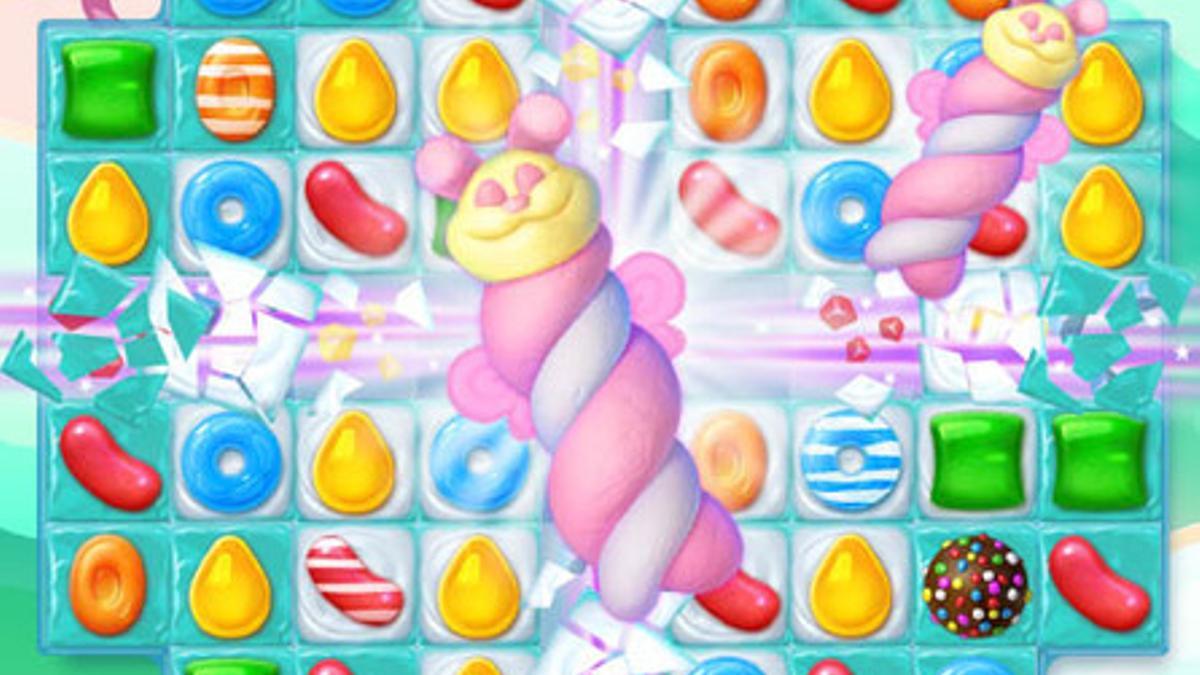 Captura de la aplicación Candy Crush Jelly Saga.