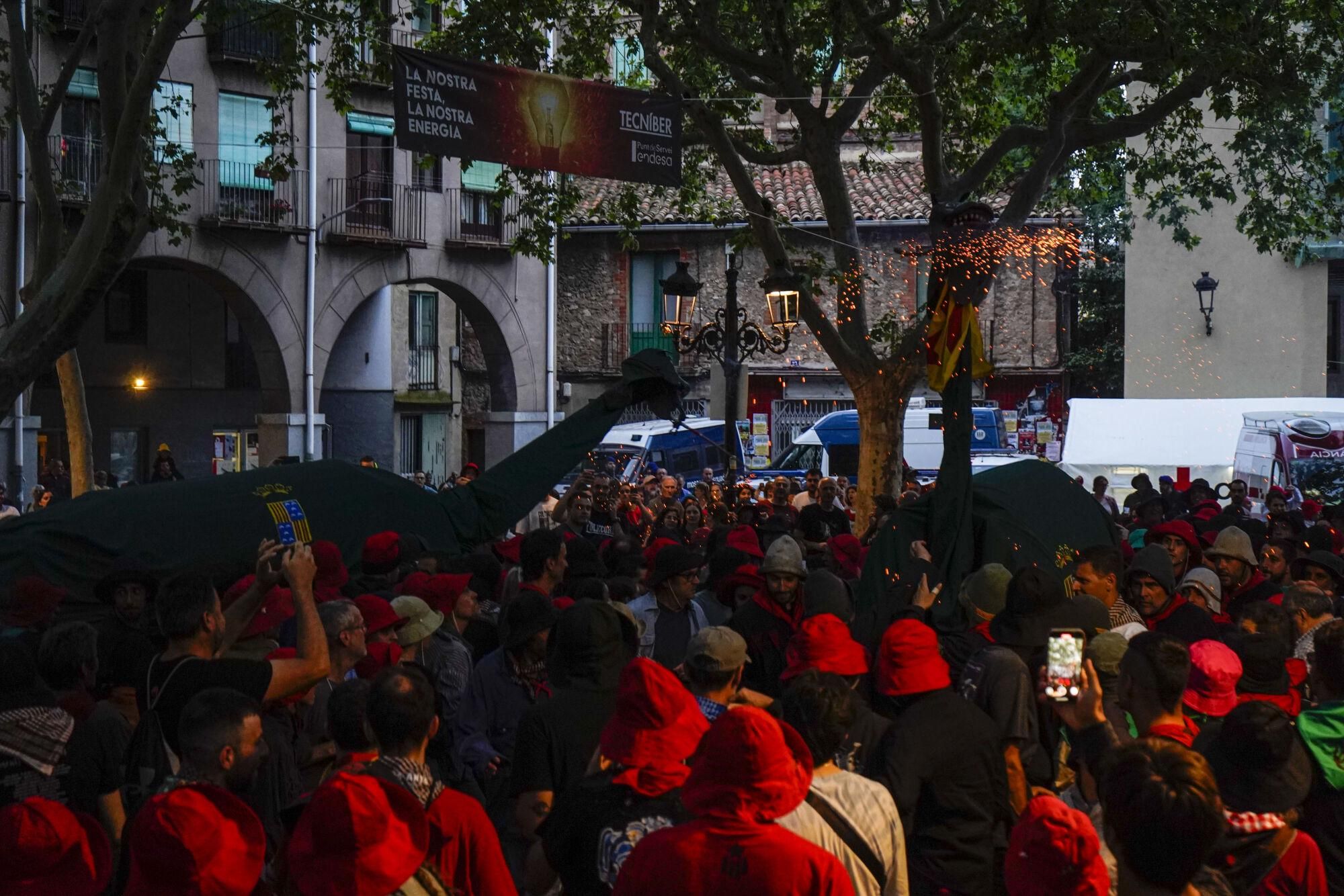 Passacarrers de Patum de dissabte