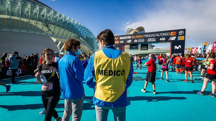 Maratón Valencia activa un amplio dispositivo médico