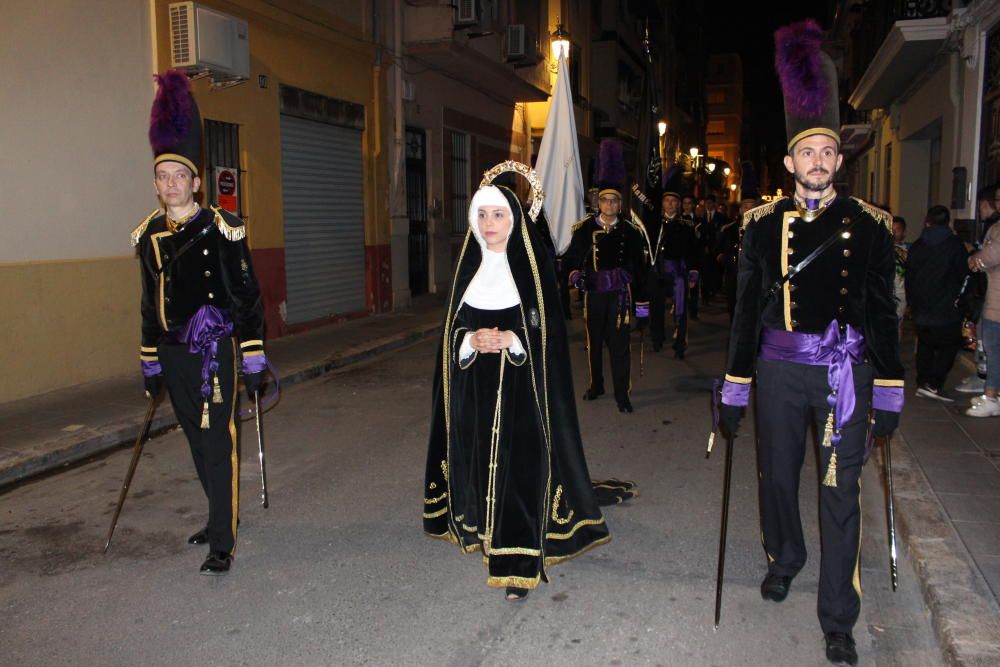 En el Canyamelar también desfiló la Dolorosa.