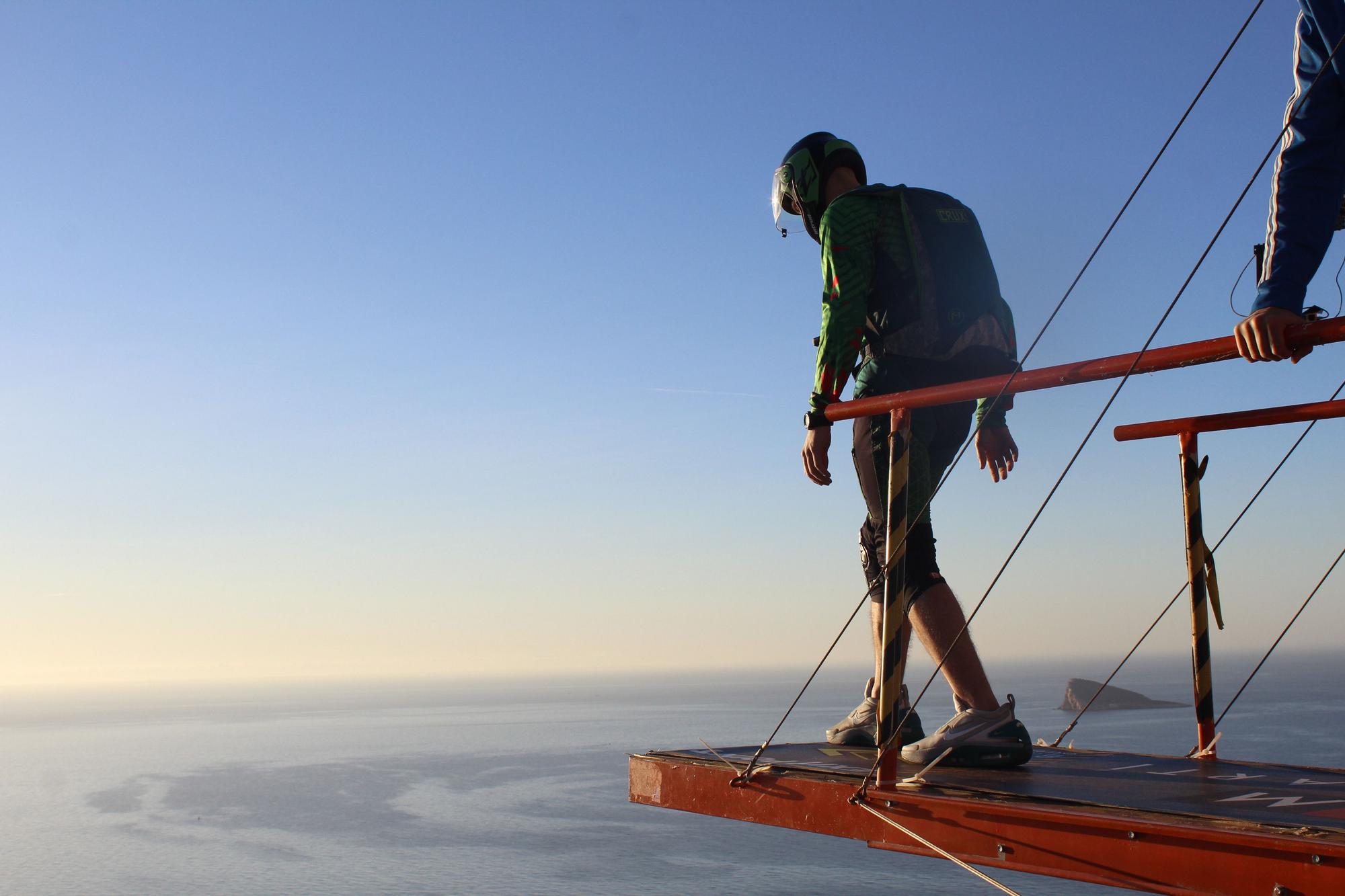 Las mejores imágenes del Mundial de salto B.A.S.E en Benidorm