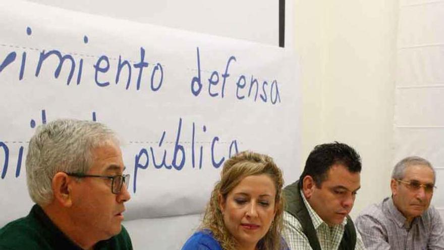 Jerónimo Cantuche, Carmen Frechilla, Carlos Peláez y José García.