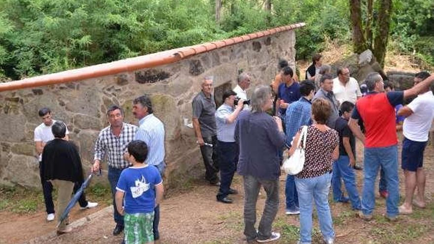 Inauguración del nuevo parque etnográfico de Salceda.