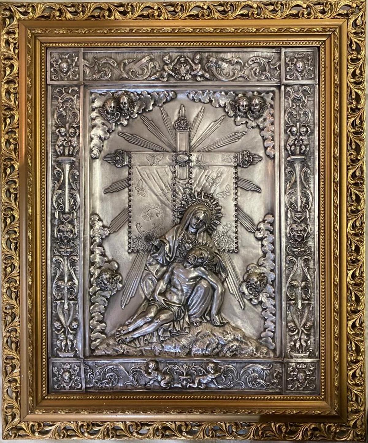 El Cuadro de la Virgen de la Caridad.