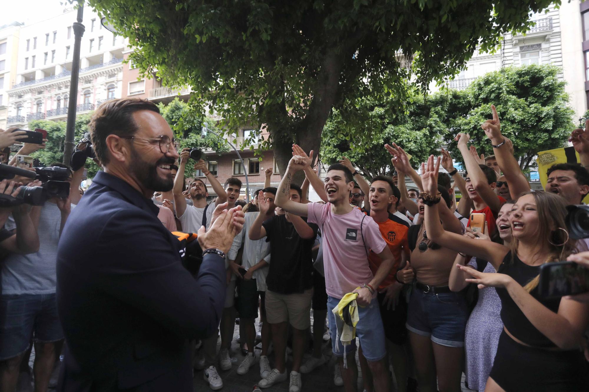 La despedida de José Bordalás, en imágenes