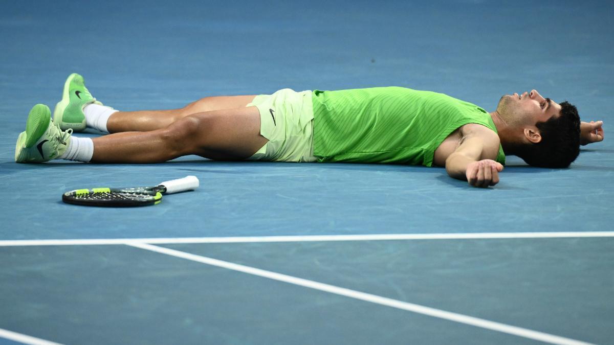 Open de Australia: Carlos Alcaraz - Alexander Zverev, en imágenes
