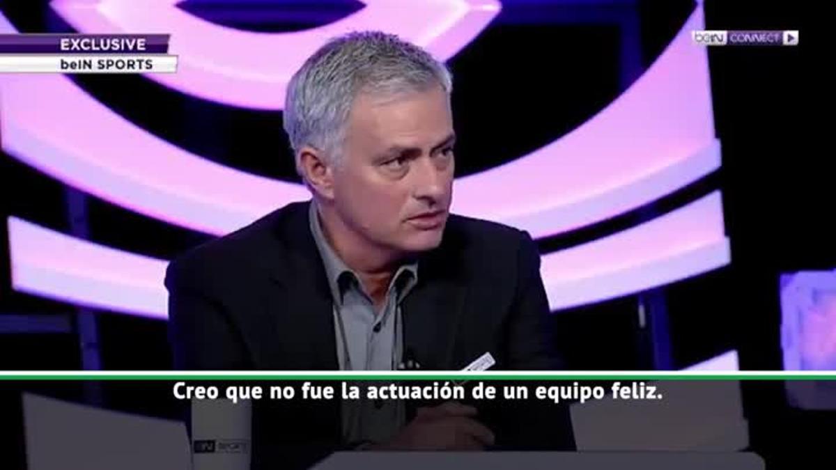 Mourinho, sobre el Madrid: "No fue una actuación de equipo feliz"