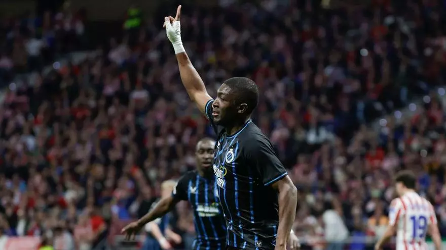 ¡Joel Ordoñez dio el gol del empate contra el Atlético de Madrid!