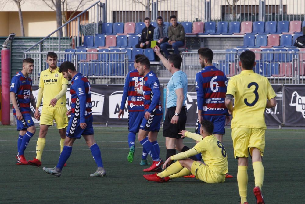 Les millors imatges del Llagostera - Vila-real B