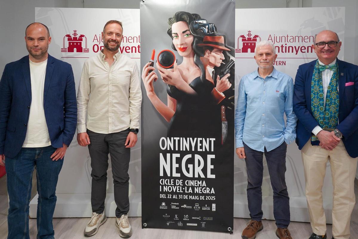 Participantes en la presentación de la edición 2025 de Ontinyent Negre.