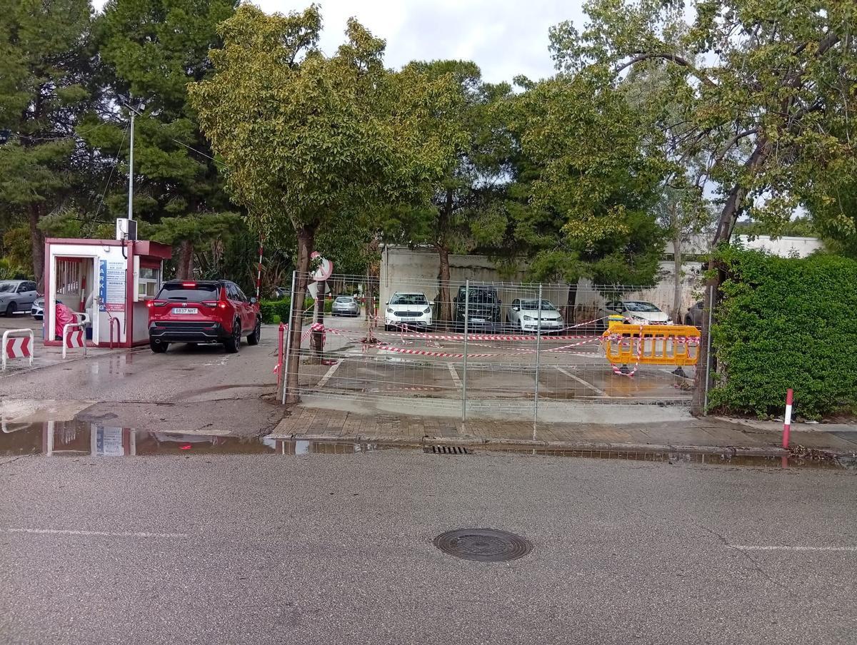 Aparcamiento del Hospital Civil Málaga