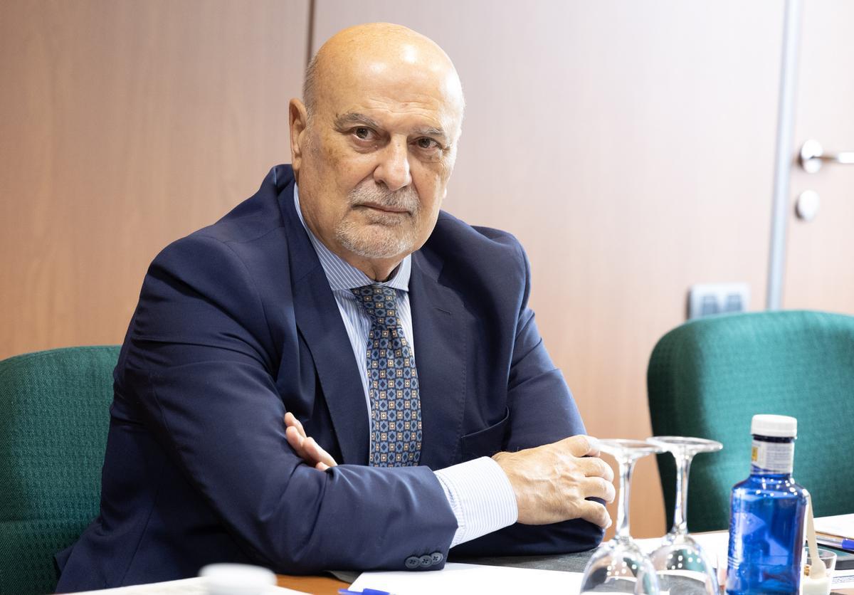 Fernando Candela,  decano del Ilustre Colegio Provincial de la Abogacía de Alicante (ICALI).