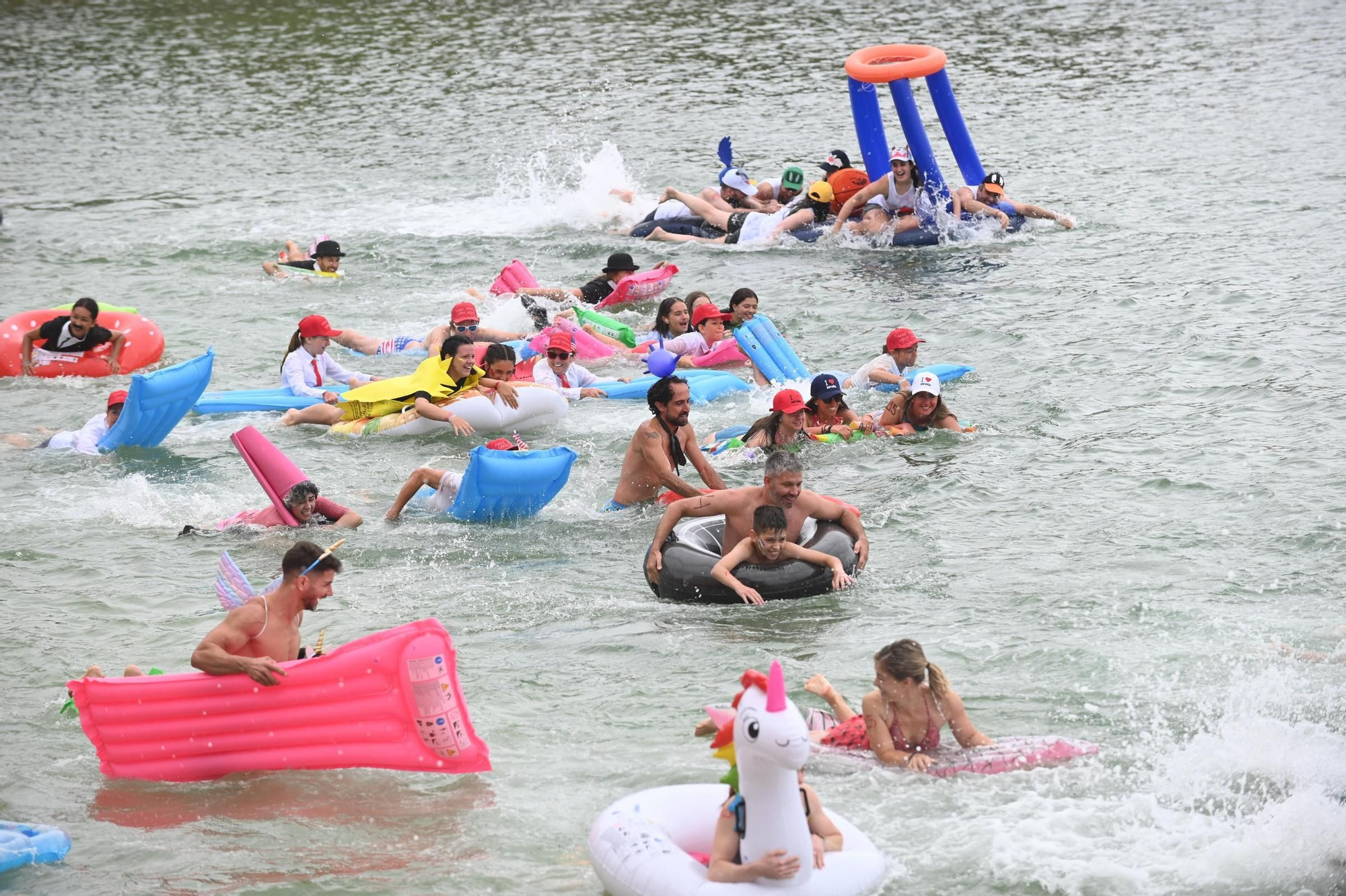 Las imágenes del Campeonato Mundial de Colchonetas en Sanxenxo
