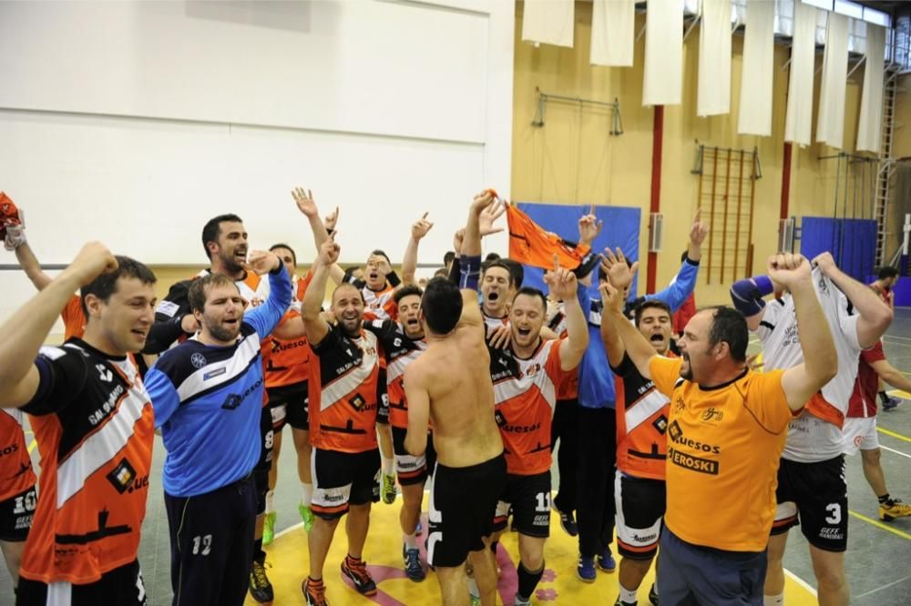 Balonmano: El CAB Cartagena, campeón de Segunda