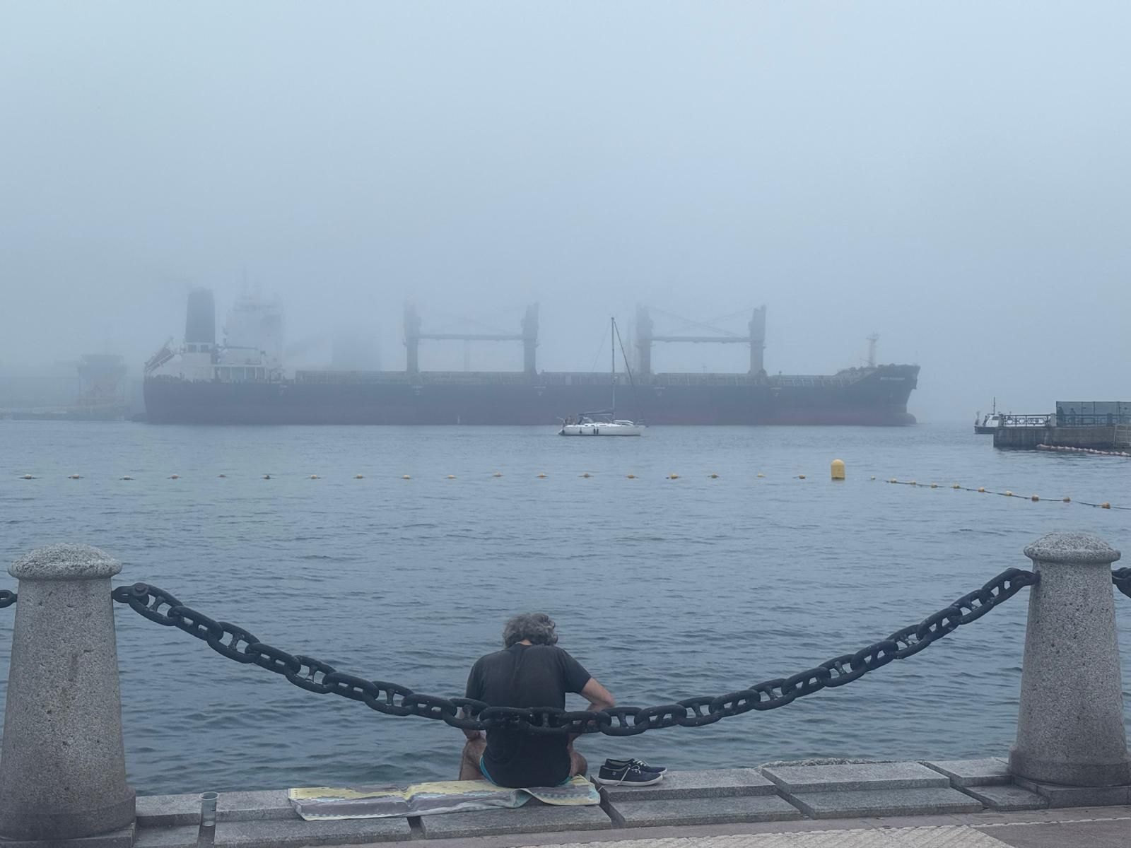 La niebla en A Coruña
