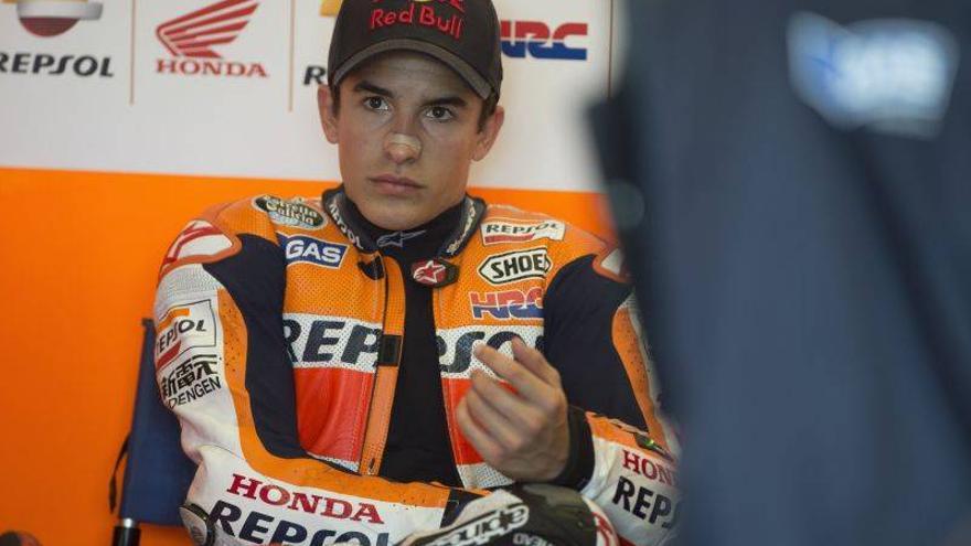 Márquez: &quot;Hay que ver el Mundial con Lorenzo y Pedrosa del todo recuperados&quot;