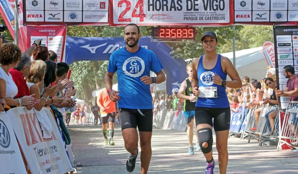 Antonio Teijido y Sonia Amatriain, reyes de las 24 horas de Vigo en categoría individual. ''A Coitelo'', ''Runguerreras'' y ''Bikila Vigo'', campeones por equipos.