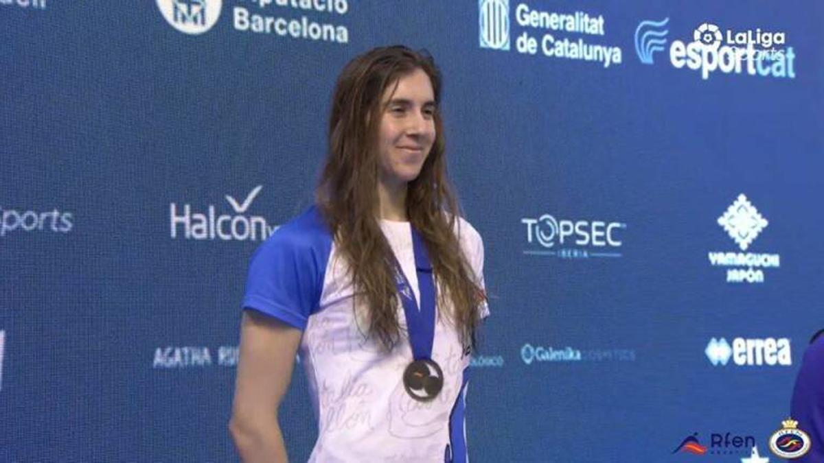 Rosa Peris, doble campeona de España Universitaria en las pruebas de velocidad.