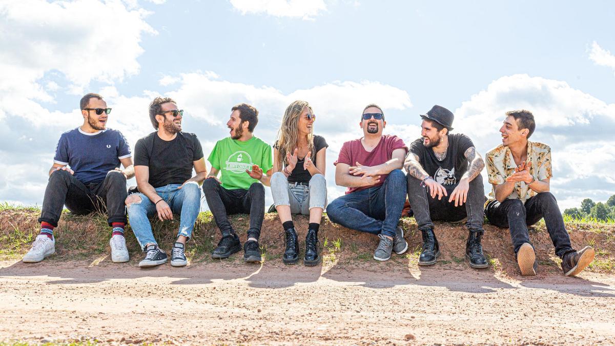 El grup de música santjoanenc El Quinto Carajillo en una imatge d'arxiu