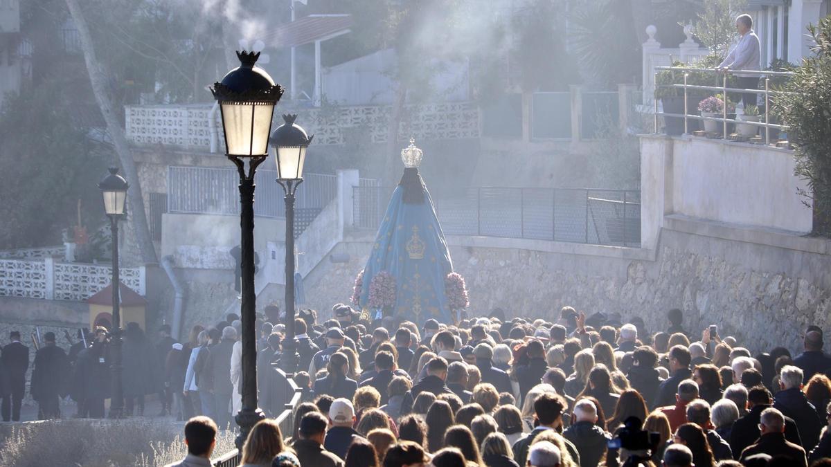 Todas las imágenes de la bajada de la Virgen del Castillo hasta la ciudad de Yecla
