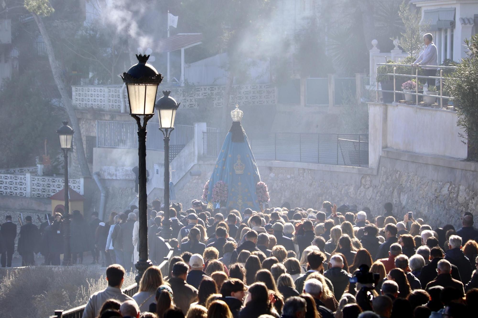 Todas las imágenes de la bajada de la Virgen del Castillo hasta la ciudad de Yecla