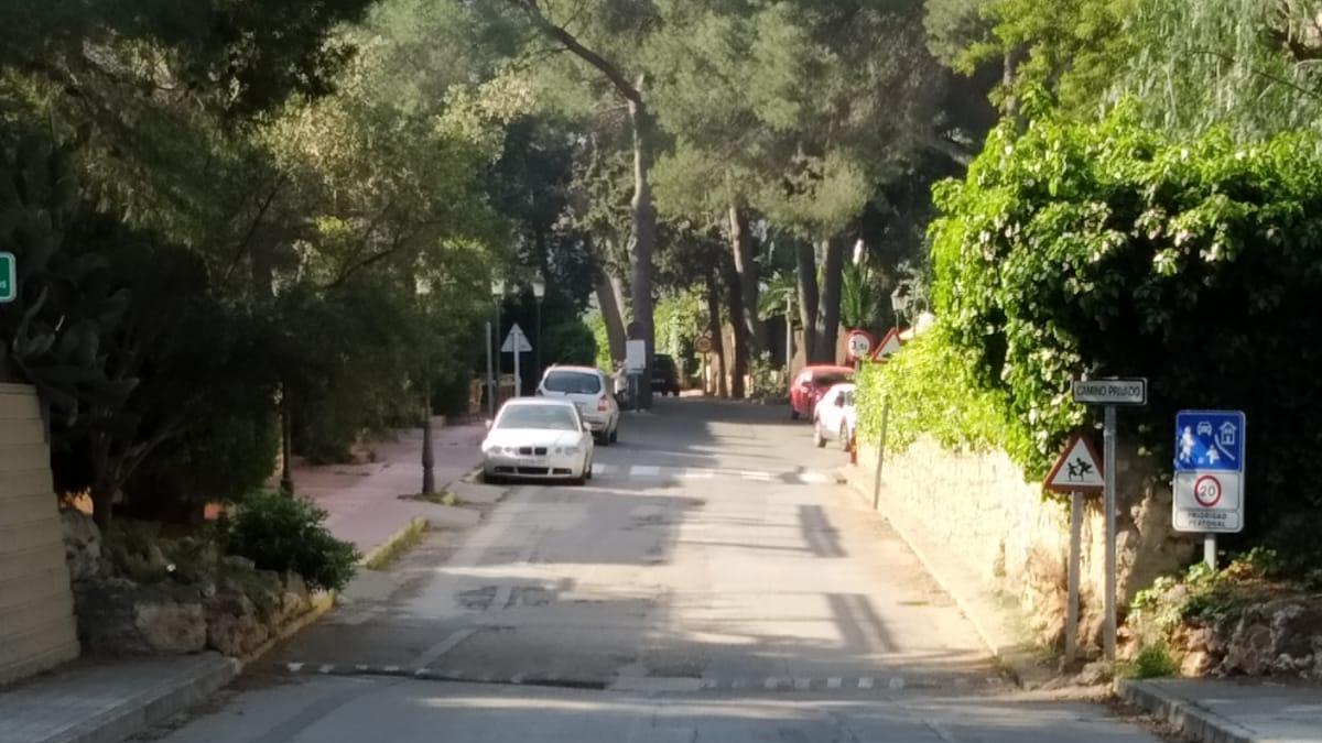 Entrada a Santa Bárbara por el Parque de la Boniagua