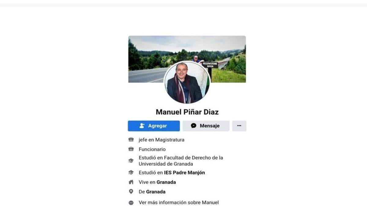 Facebook de Manuel Piñar.