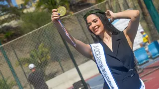 Carolina Espeso, candidata a Reina: "Cuando llega el Carnaval es como con la Navidad, todos están felices"