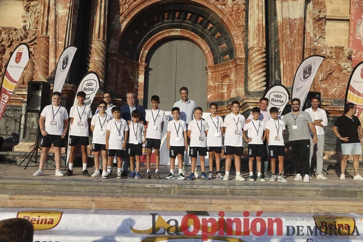 Recepción de la Tomir Cup en Caravaca