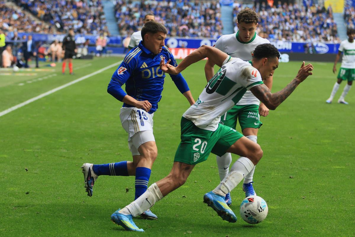 Real Oviedo - Elche CF, en imágenes