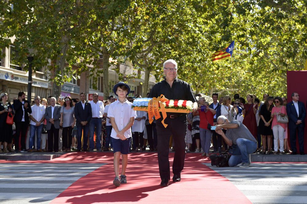 Cinquanta-dues entitats, dues més que l'any passat, participen a Manresa en una Diada «diferent»