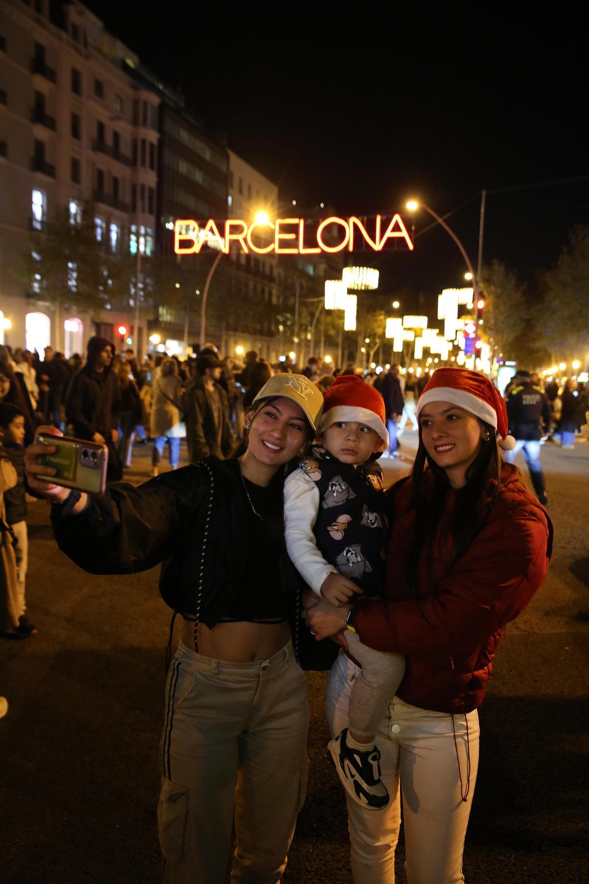 Barcelona se ilumina, por Navidad