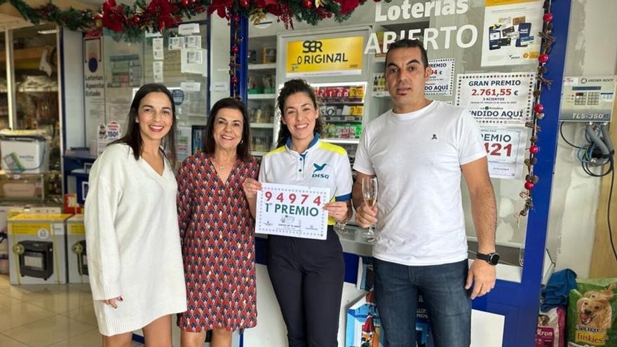 La gasolinera de la suerte: el primer premio de la Lotería del Niño cae en Lanzarote