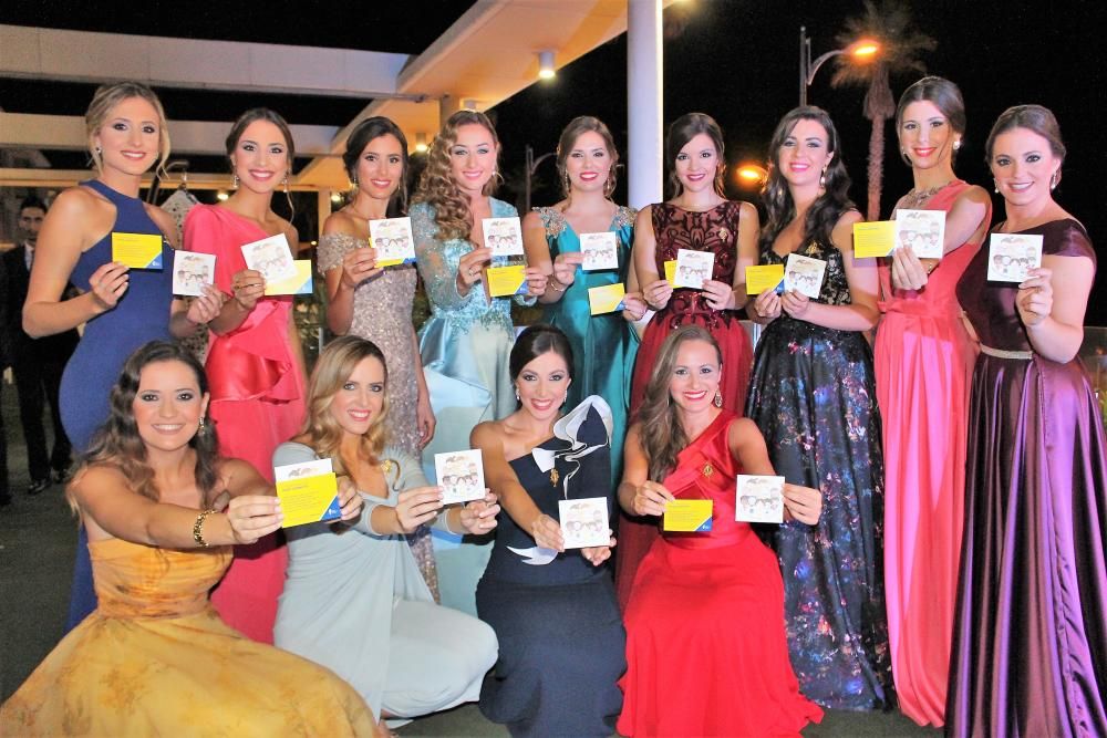 Despedida de las falleras mayores y cortes de honor 2018