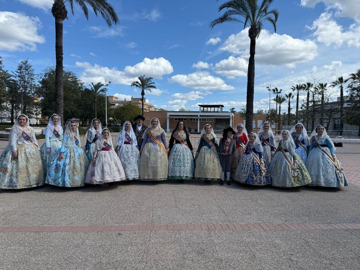 La Ofrenda cerró el domingo el programa de las Fallas de 2025 en Carcaixent.