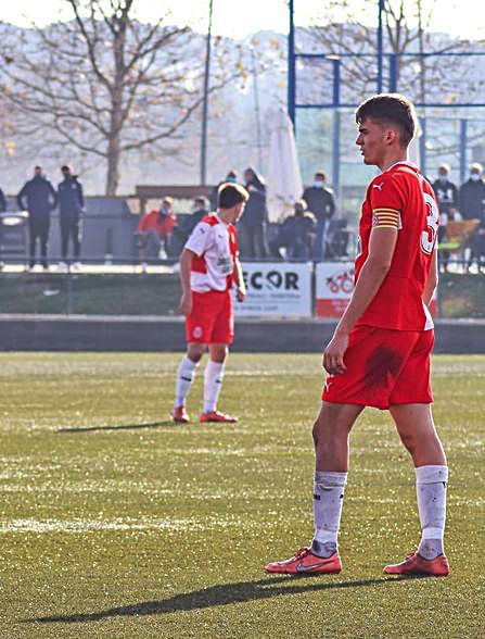 Oriol Comas amb el juvenil