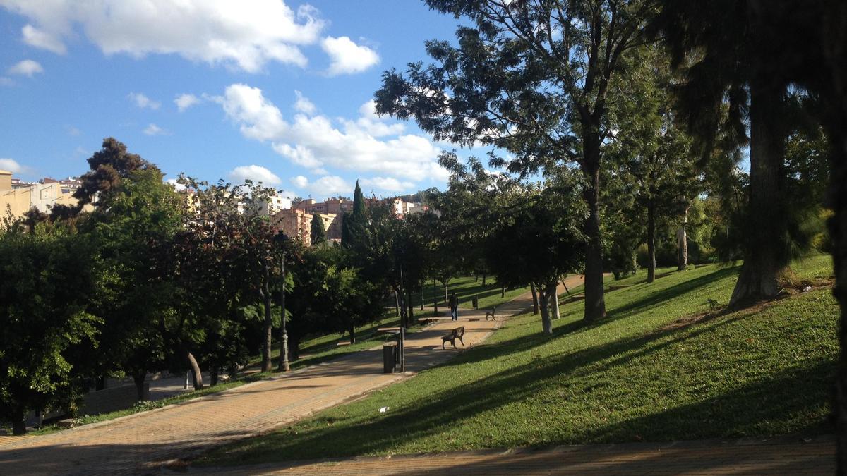 Parque de San Miguel en Málaga.